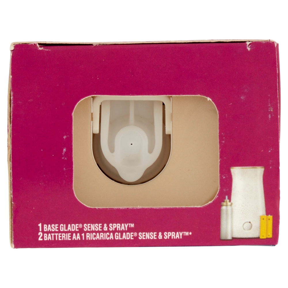 Glade Sense & Spray, Profumatore Ambiente con sensore di movimento, Fragranza Relaxing Zen 18 ml